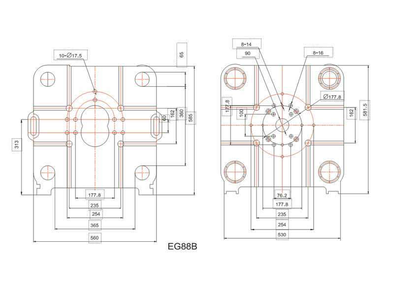 Yige Hot chamber machine-EG88B